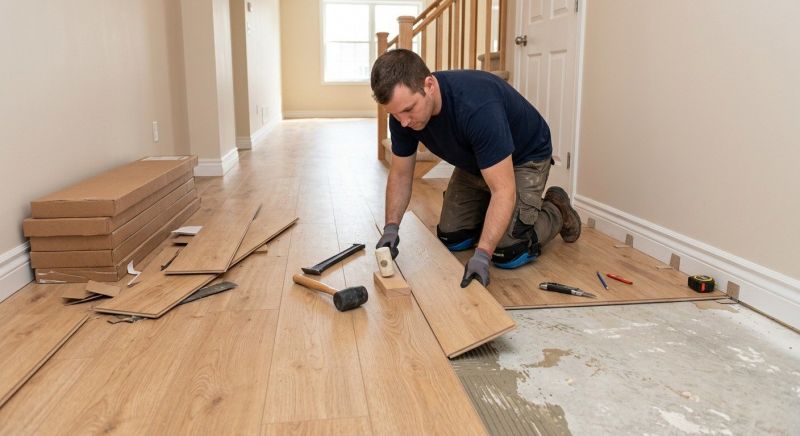 Laminate Floor Installation in Cumberland County, PA