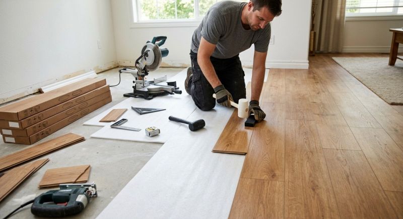 Laminate Floor Replacement in Hummelstown, PA