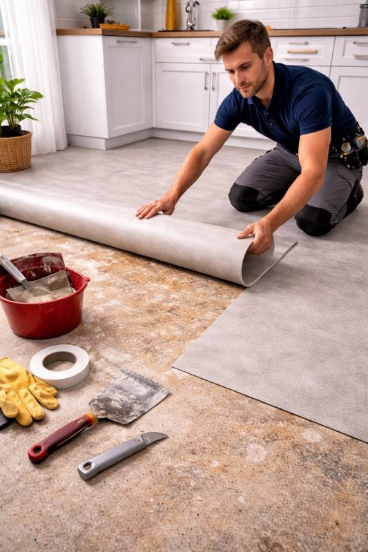 Linoleum Floor Installation in Newville, PA