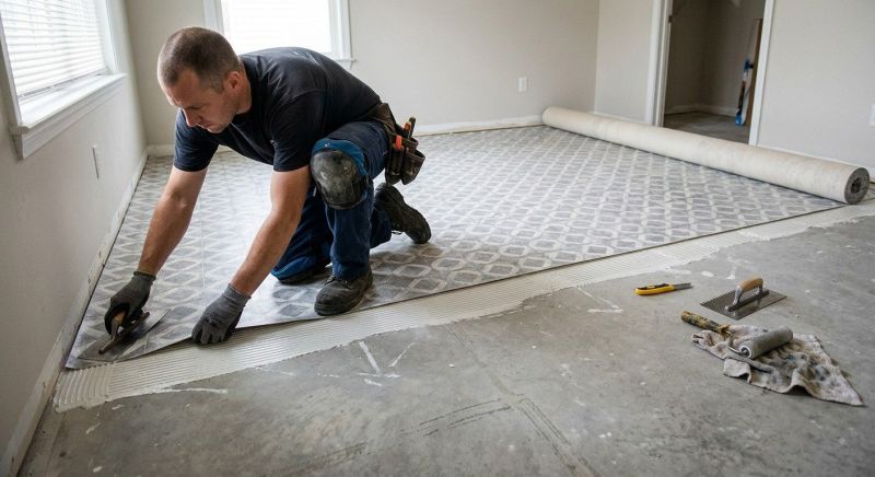 Sheet Flooring Installation in Newville, PA