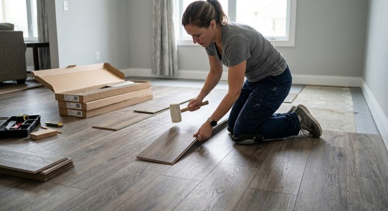Vinyl Plank Floor Installation in Perry County, PA