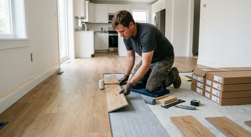 Vinyl Plank Floor Installation in Perry County, PA